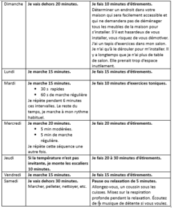 plan de vie active
