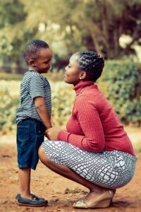 maman et enfant